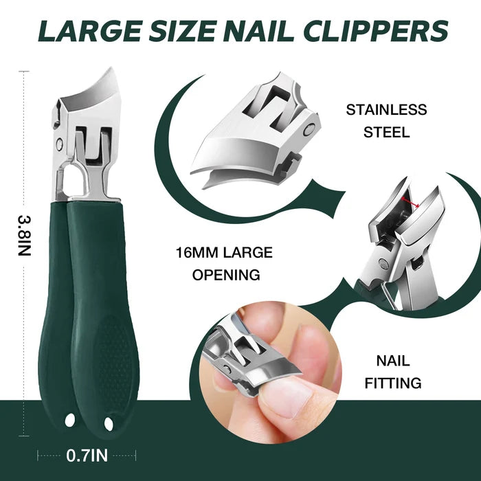 Professional 3-in-1 Pedicure Clipper Set